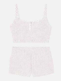 Pyjama Caraco Court Et Short|Primark Discount