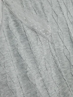 Pyjama Caraco En Maille Torsadée|Primark Discount