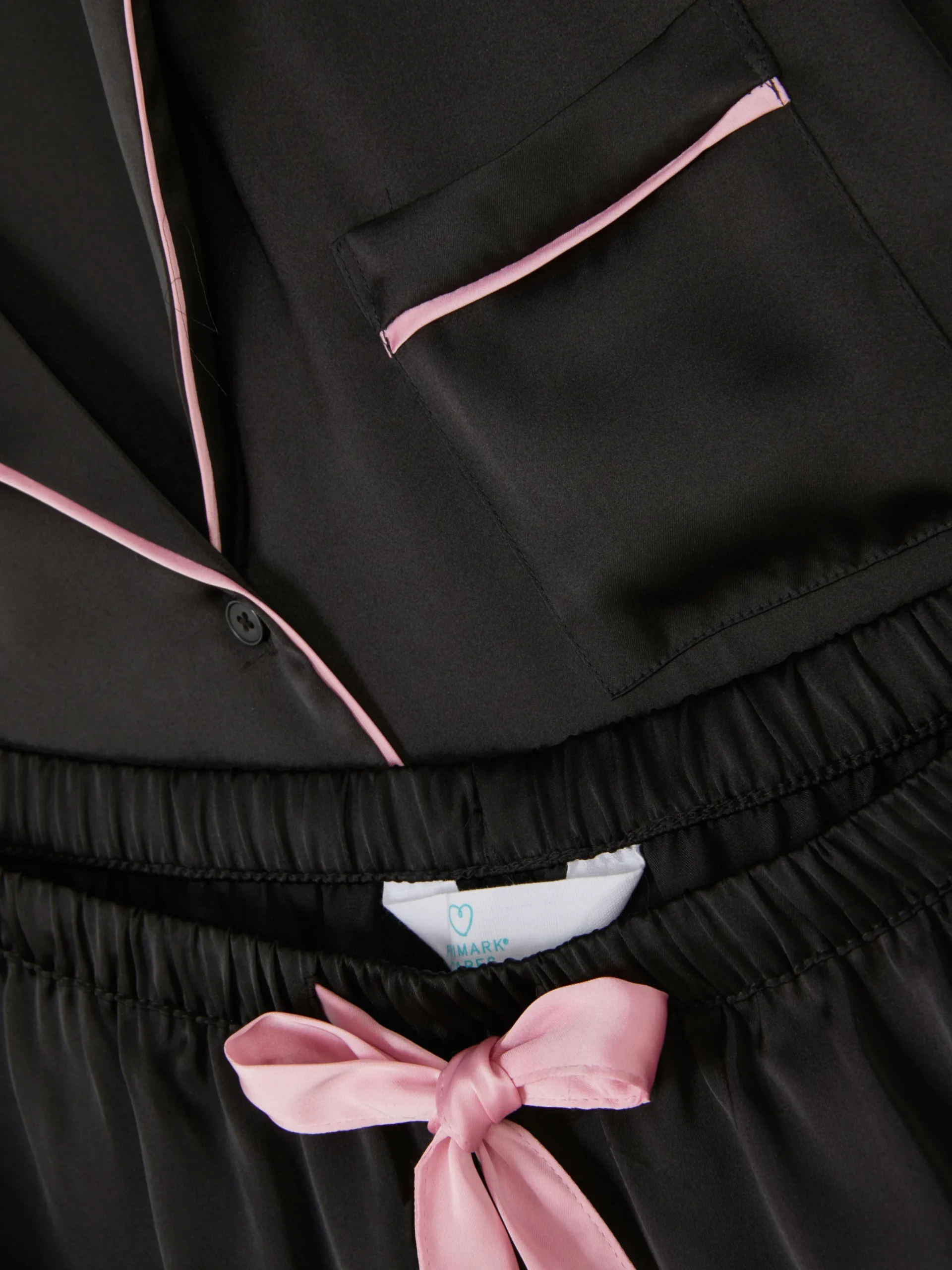 Pyjama Chemise De Nuit Et Short En Satin|Primark