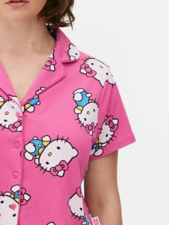 Pyjama Chemise Et Short 50e Anniversaire Hello Kitty|Primark New