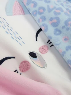 Pyjama En Molleton à Motif Chat|Primark Hot