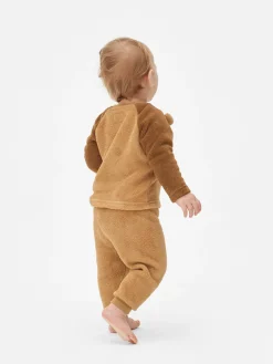 Pyjama En Molleton à Motif Ours|Primark Sale