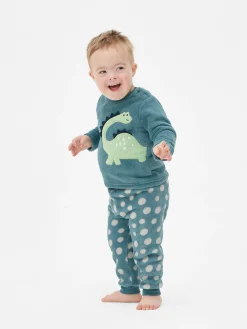 Pyjama En Molleton à Motif Ours|Primark Sale