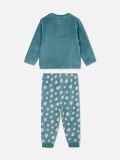 Pyjama En Molleton à Motif Ours|Primark Sale