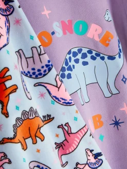 Pyjama En Velours Dinosaure|Primark Clearance
