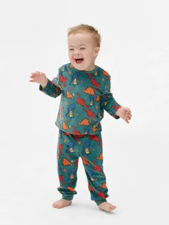 Pyjama En Velours Graphique|Primark Clearance