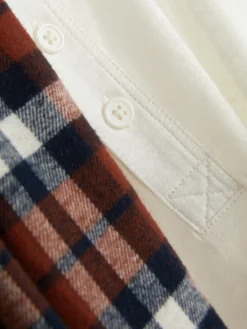 Pyjama Long Brossé|Primark Clearance