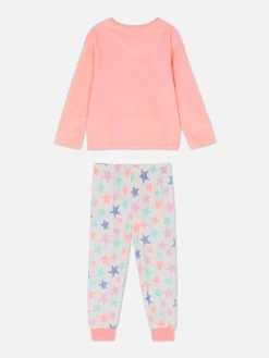 Pyjama Long En Velours Arc-en-ciel|Primark Discount