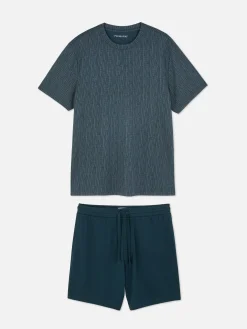 Pyjama Short Texturé|Primark New