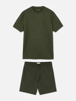 Pyjama Short Texturé|Primark Sale