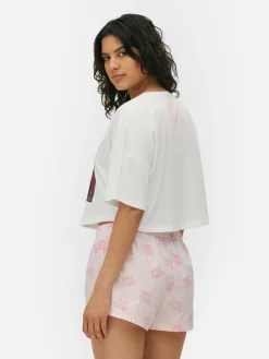 Pyjama T-shirt Court Et Shorty Emily In Paris|Primark Discount