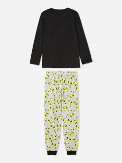 Pyjama T-shirt Et Pantalon Pokémon Pikachu|Primark Discount