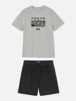 Pyjama T-shirt Et Short Tokyo|Primark Online
