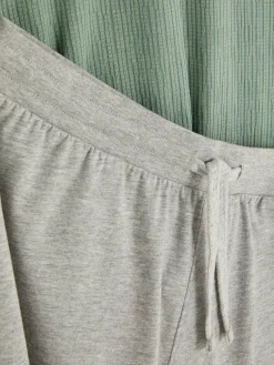 Pyjama T-shirt Texturé Et Short En Jersey|Primark Best