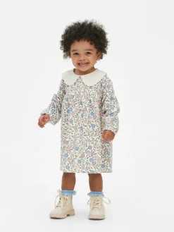 Robe à Col Et à Motif Floral|Primark