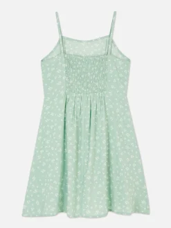 Robe à Fines Bretelles Et à Motifs|Primark Hot