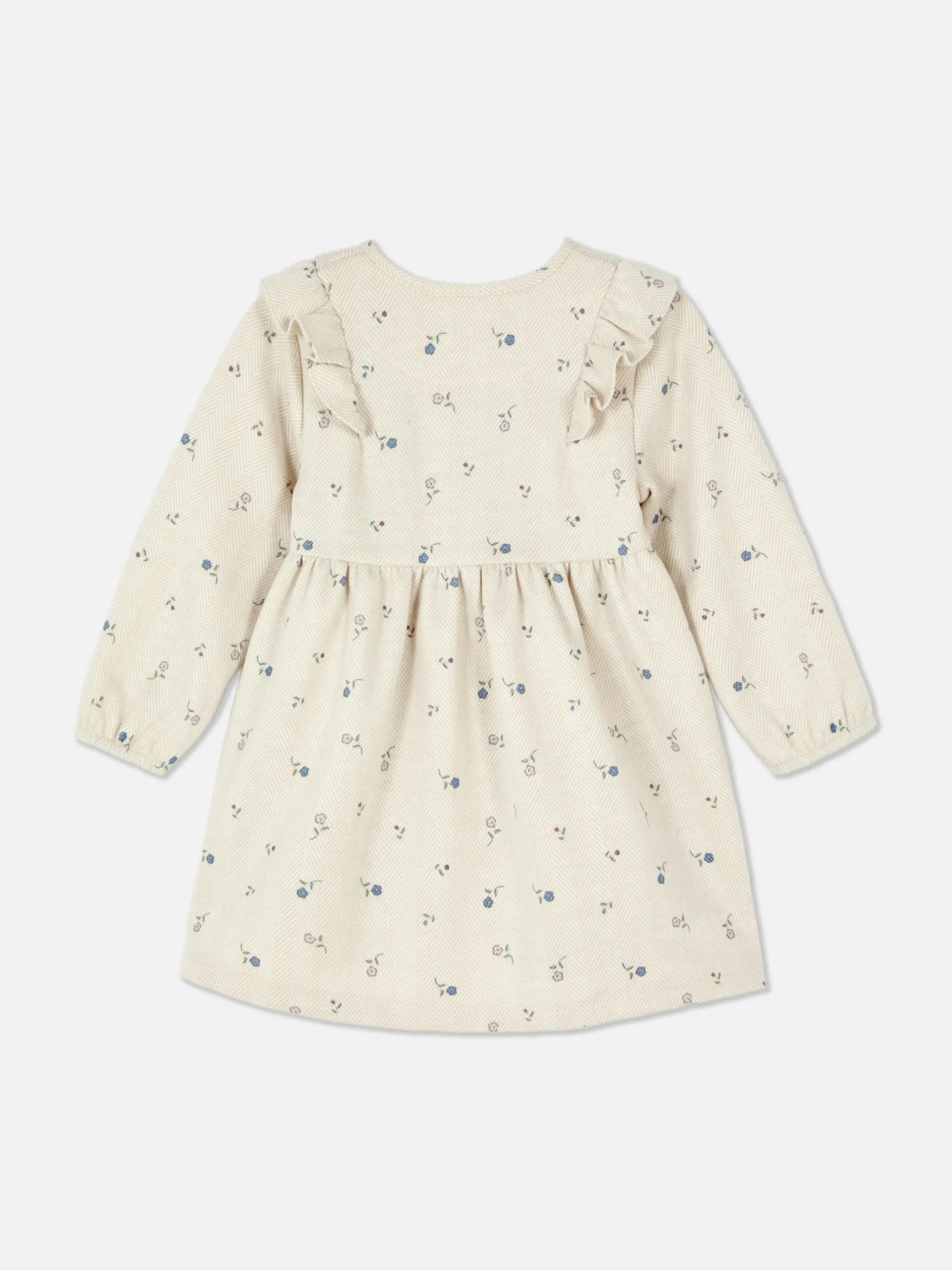 Robe à Petites Fleurs Et Volants|Primark