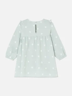 Robe à Smocks Et à Manches Longues|Primark New