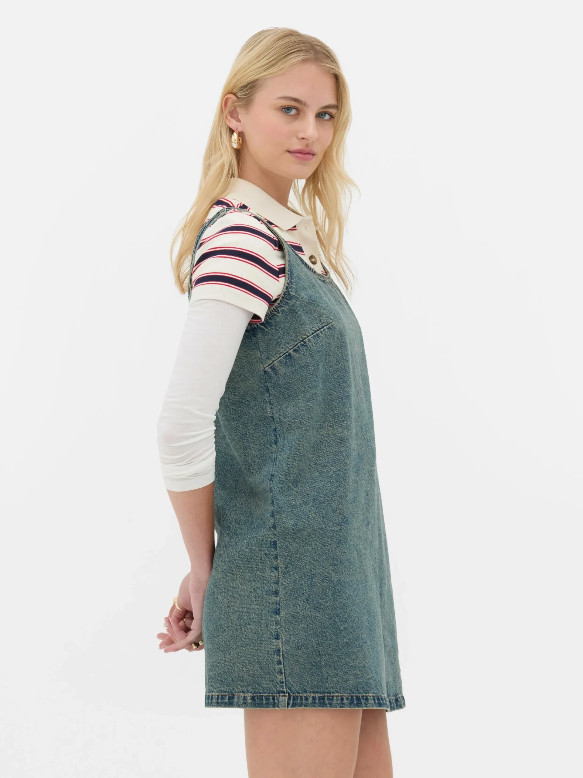 Robe Droite En Denim Rita Ora|Primark New