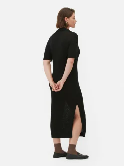 Robe Mi-longue Avec Col En V|Primark Best