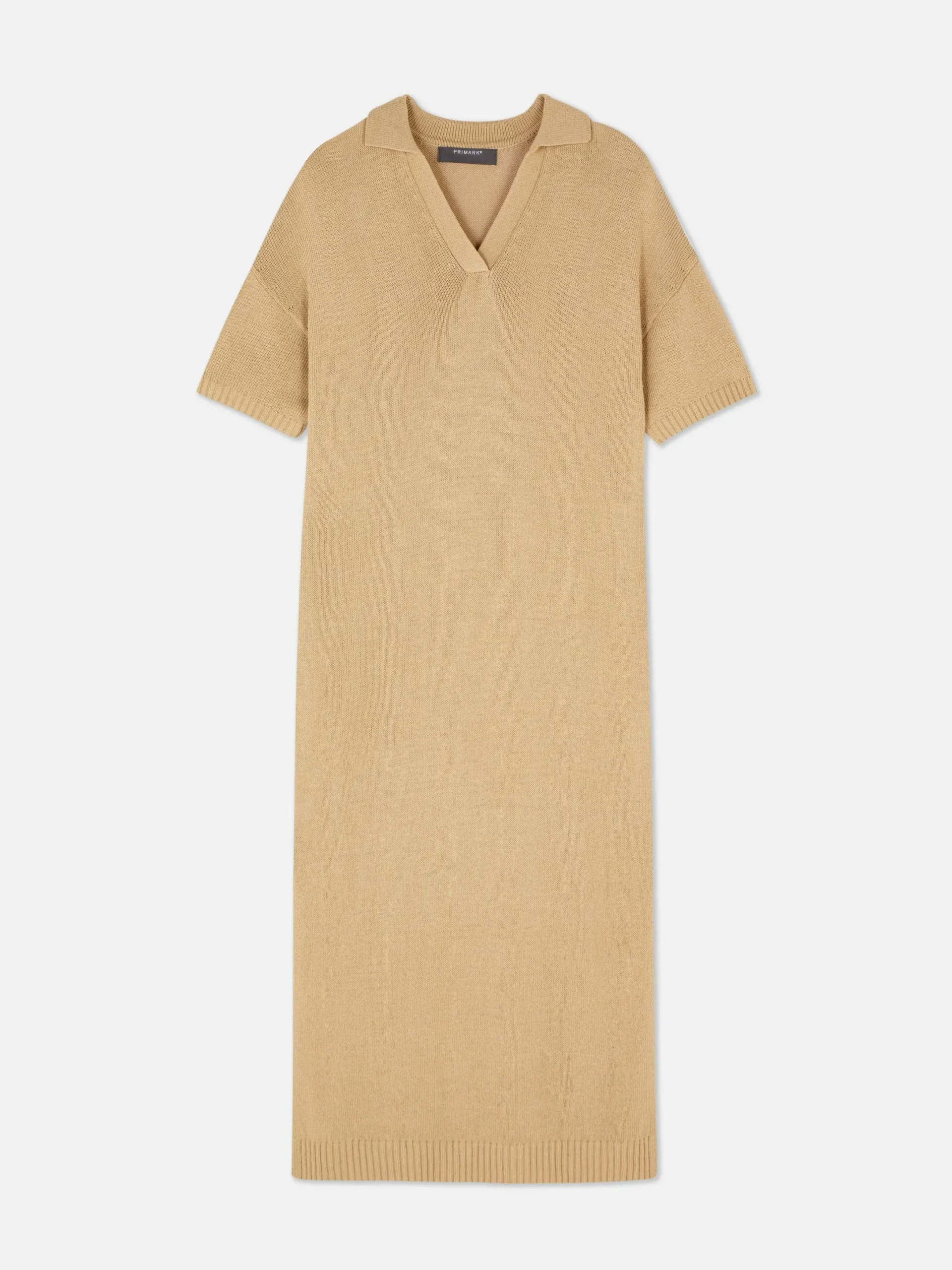 Robe Mi-longue Avec Col En V|Primark New