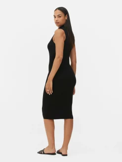 Robe Mi-longue Sans Manches En Maille|Primark Online