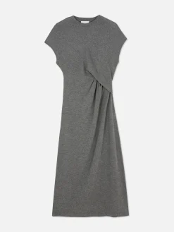 Robe Mi-longue Torsadée En Jersey The Edit|Primark New