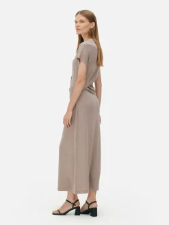 Robe Mi-longue Torsadée En Jersey The Edit|Primark Hot