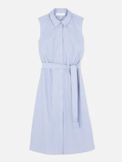 Robe-chemise Mi-longue Sans Manches|Primark Clearance