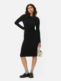 Robe-pull à Col Ras-du-cou Et Manches Longues|Primark