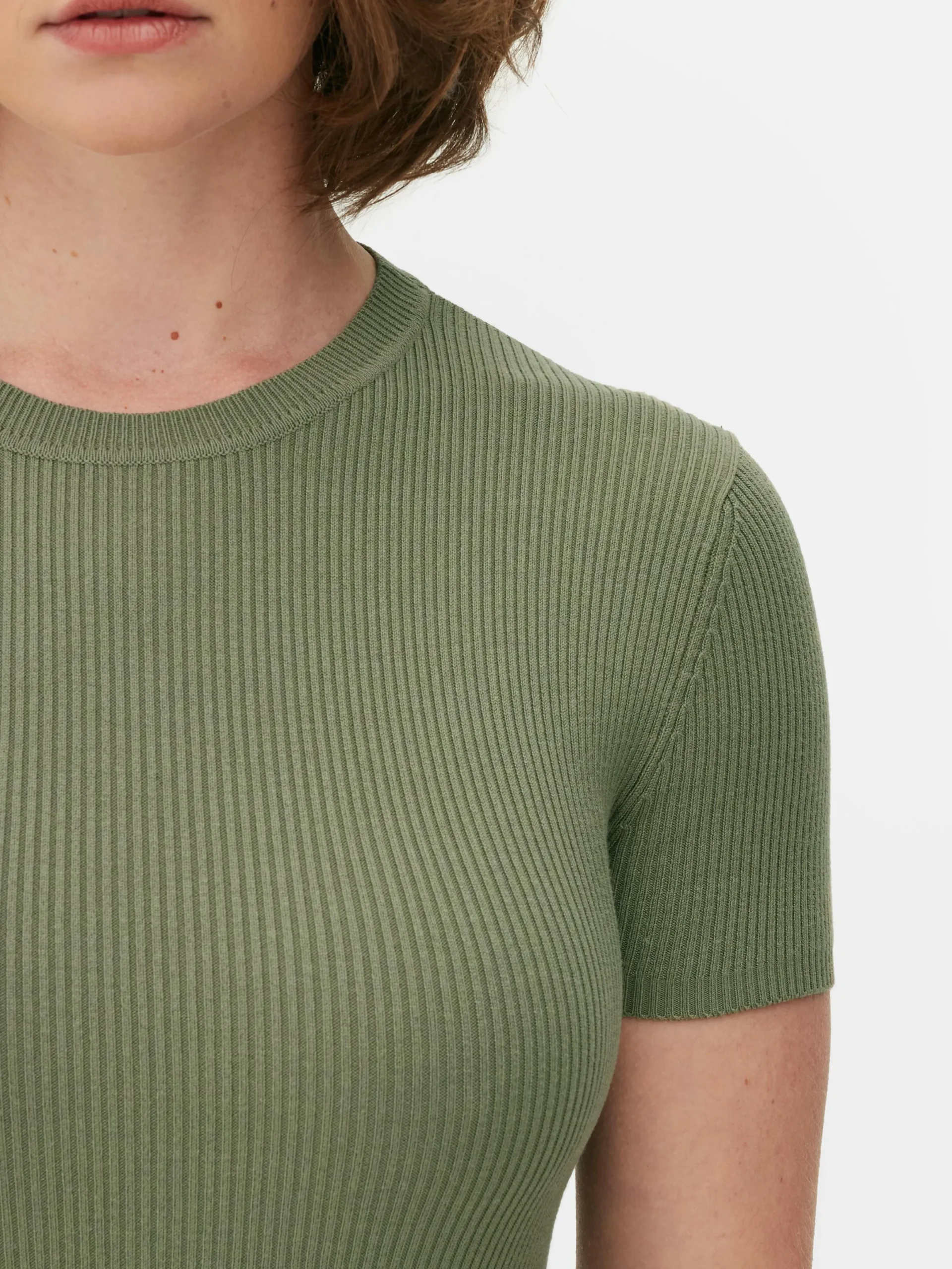 Robe-pull Mi-longue à Manches Courtes|Primark Outlet