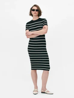 Robe-pull Mi-longue à Manches Courtes|Primark New