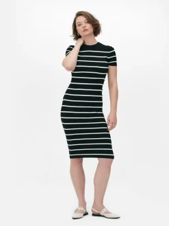 Robe-pull Mi-longue à Manches Courtes|Primark New