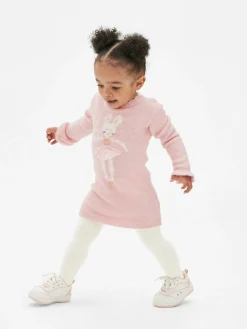 Robe-pull Tricotée à Motif Lapin Et Collants|Primark Sale