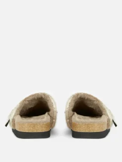 Sabots Mules Doublés De Fausse Fourrure Rita Ora|Primark