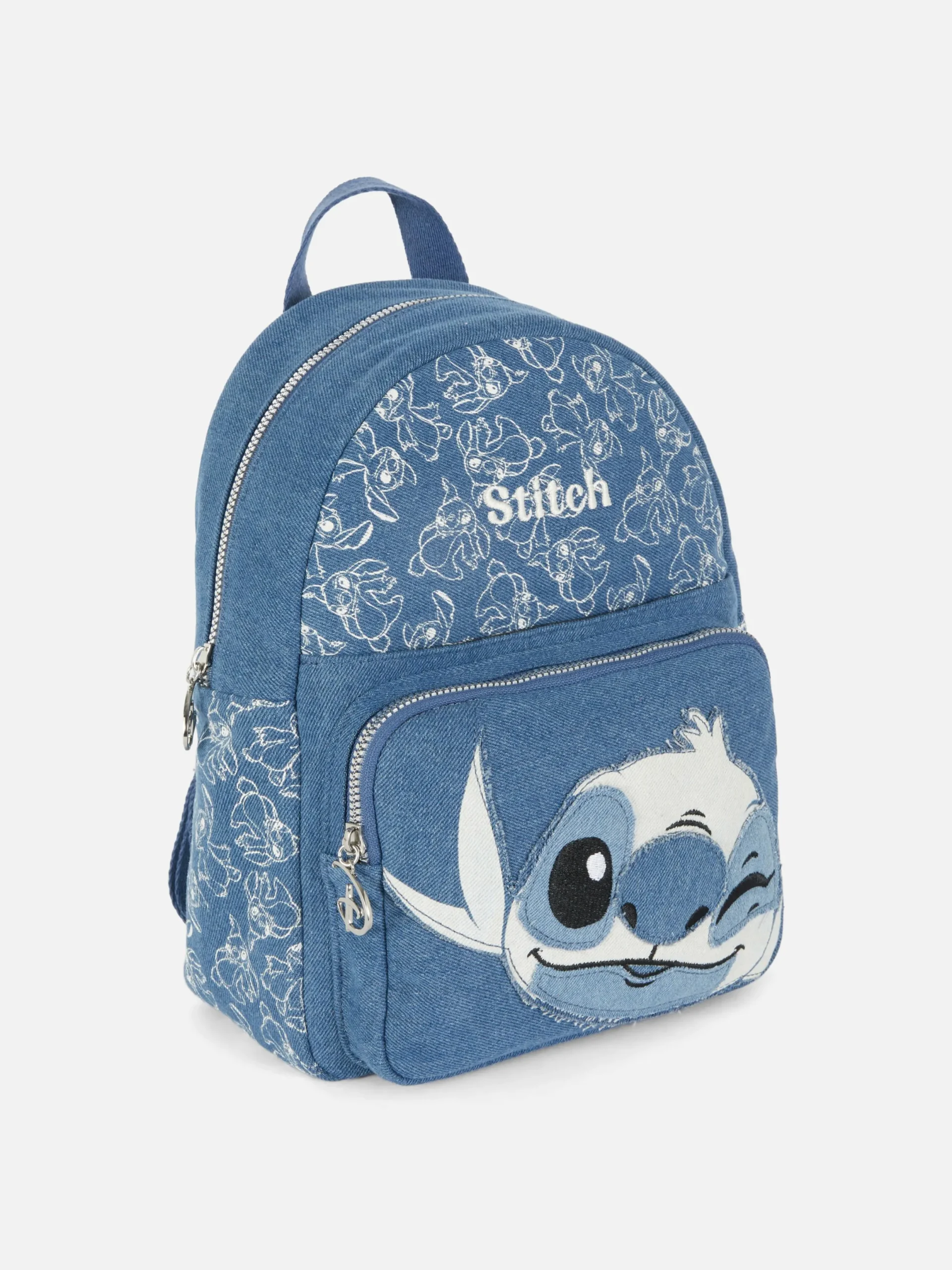 Sac à Dos En Denim Disney Stitch|Primark Sale