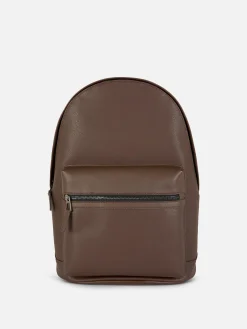 Sac à Dos En Simili Cuir|Primark New