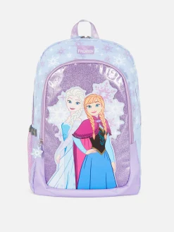 Sac à Dos Pour L'école à Paillettes Disney La Reine Des Neiges|Primark Discount