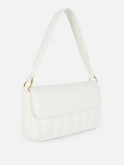 Sac Bandoulière En Simili Cuir Rembourré|Primark New