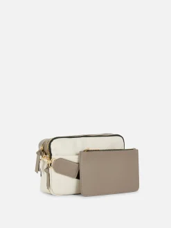 Sac Bandoulière (petit) à Double Zip En Faux Crocodile|Primark Best