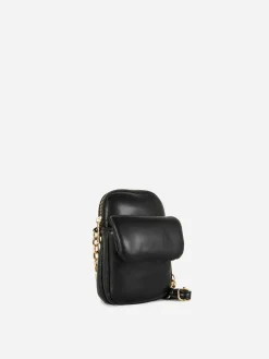 Sacoche Pour Téléphone En Simili Cuir Rembourré|Primark Discount