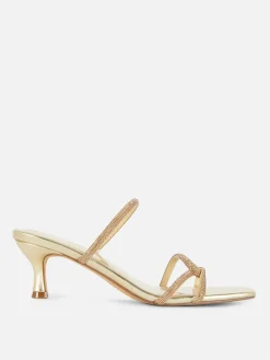 Sandales Fantaisie à Talons Bas|Primark Outlet