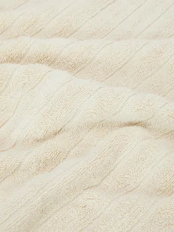 Serviette De Bain Côtelée Texturée|Primark New