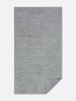 Serviette De Bain Côtelée Texturée|Primark New