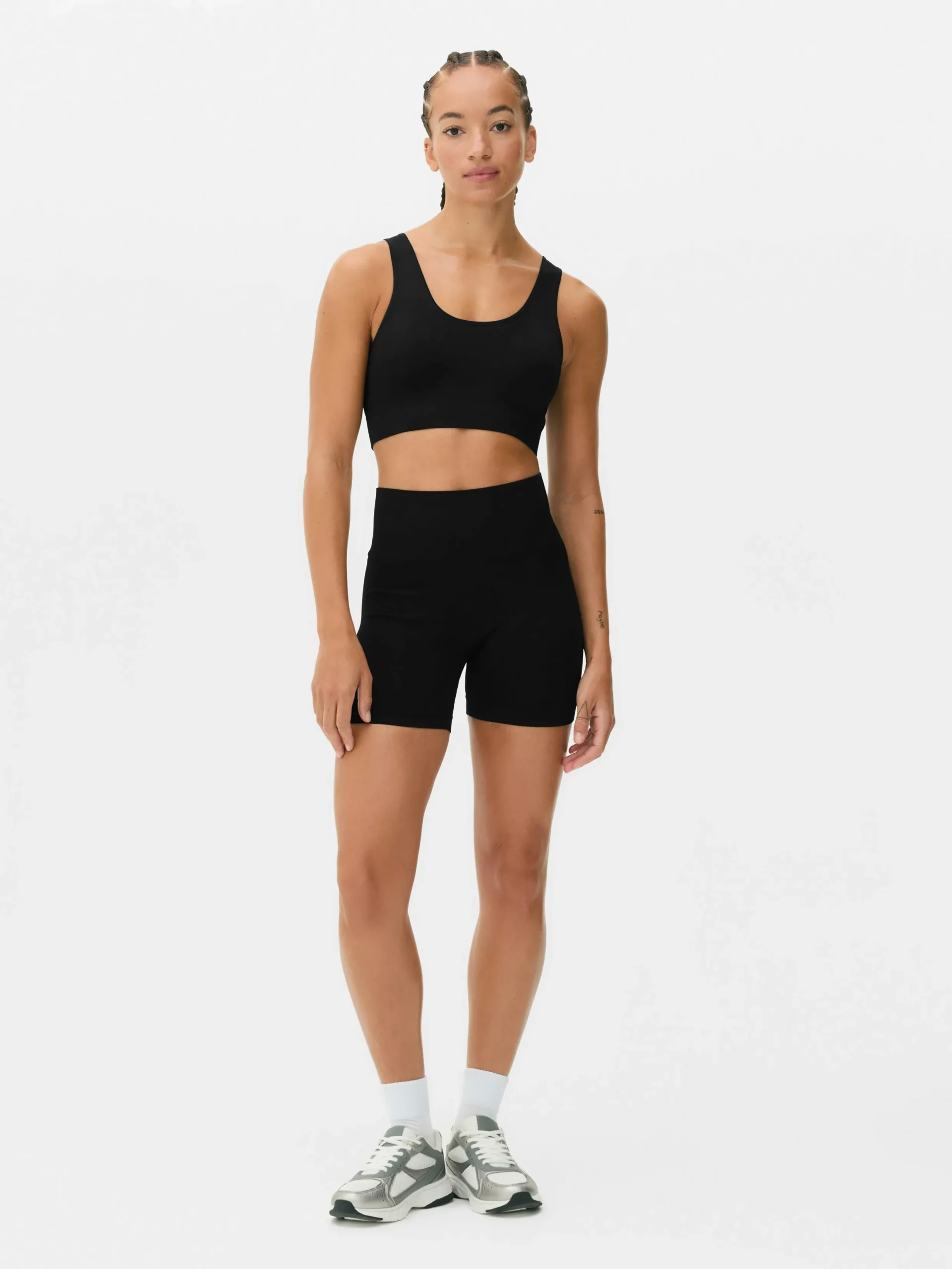 Short De Sport Taille Haute Sans Couture|Primark Discount