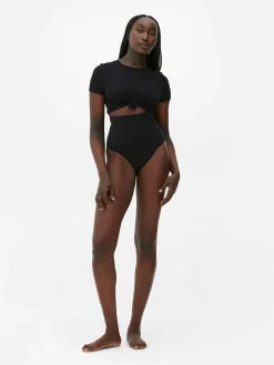 String Gainant à Taille Haute Sans Couture|Primark Hot