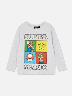 Super Mario Bros. T-shirt à Manches Longues|Primark New