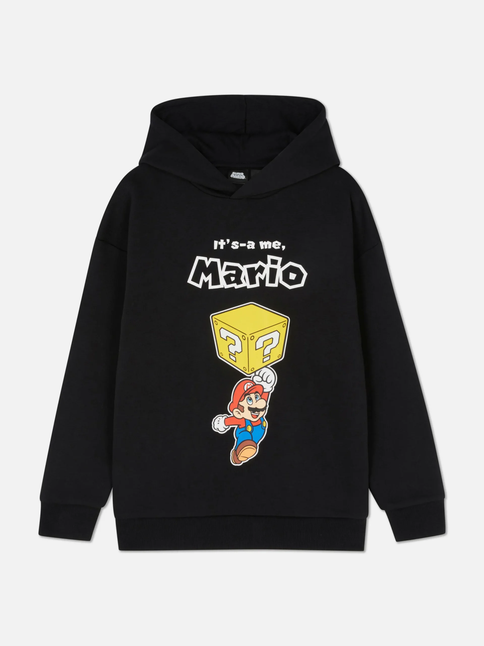 Sweat à Capuche à Motif Briques Super Mario|Primark Outlet