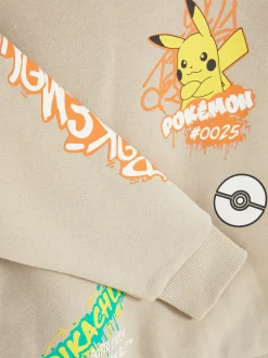 Sweat à Capuche à Motif Graffiti Pokémon Pikachu|Primark Discount