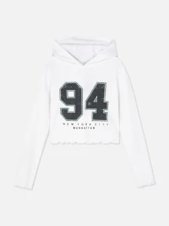 Sweat à Capuche Court New York|Primark